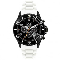 Buy Ice-Watch Black and White Chronograph Collection Unisex Watch CH.BW.B.S.10 online