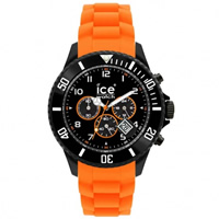 Buy Ice-Watch Black and Orange Chronograph Collection Unisex Watch CH.BO.B.S.10 online