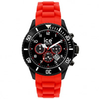 Buy Ice-Watch Black and Red Chronograph Collection Unisex Watch CH.BR.B.S.10 online