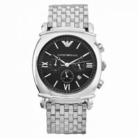 Buy Armani Watches Classic Stainless Steel Mens Chronograph Watch AR0314 online