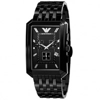 Buy Armani Watches AR0475 Stainless Black Mens Watch online