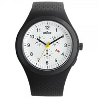 Buy Braun Watches Mens Black Chronograph Watch BN0115WHBKBKG online