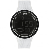 Buy Breo Watches White Digital Trak Watch B-TI-TRK8 online