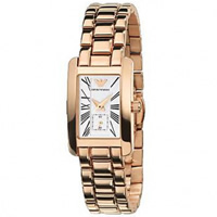 Buy Armani Watches AR0174 Ladies Gold Stainless Steel Watch online