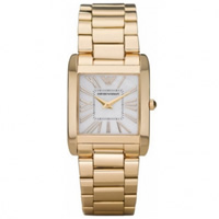 Buy Armani Watches AR2052 Ladies Gold Stainless Steel Watch online