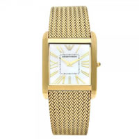 Buy Armani Watches AR2016 Ladies Gold Stainless Steel Watch online