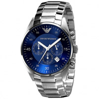 Buy Armani Watches AR5860 Gents Silver Stainless Steel Watch online