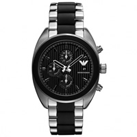 Buy Armani Watches AR5952 Gents Silver Stainless Steel Watch online