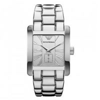 Buy Armani Watches AR0182 Gents Silver Stainless Steel Watch online