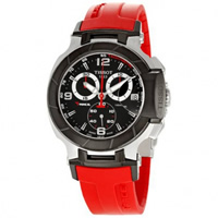 Buy Tissot Watches T048.417.27.057.01 Red Chronograph Mens Watch online