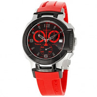 Buy Tissot Watches T048.417.27.057.02 Red Chronograph Mens Watch online