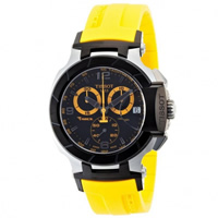 Buy Tissot Watches T048.417.27.057.03 Yellow Chronograph Mens Watch online