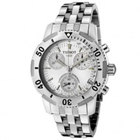 Buy Tissot Watches T17.1.486.33 Silver Chronograph Mens Watch online