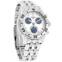 Buy Tissot Watches T17.1.486.34 Silver Chronograph Mens Watch online