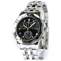 Buy Tissot Watches T17.1.486.55 Silver Chronograph Mens Watch online