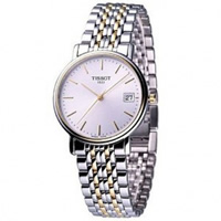 Buy Tissot Watches T52.2.481.31 Silver and Gold Gents Watch online