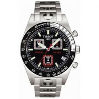 Buy Tissot Watches T91.1.486.51 Silver Mens Chronograph Watch online