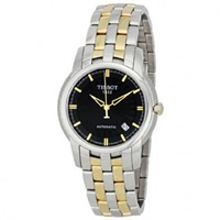 Buy Tissot Watches T97.2.483.51 Silver and Gold Gents Automatic Watch online