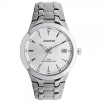 Buy Accurist Watches Silver Gents Watch MB860S online