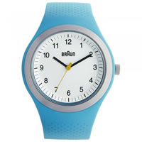 Buy Braun Watches Mens Blue Silicon Watch BN0111WHBLG online