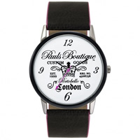 Buy Paul's Boutique Watches Black Leather Womens Watch PA013BK online