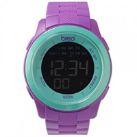 Buy Breo Watches Purple Digital Orb Ten Watch  B-TI-ORX214 online