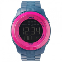 Buy Breo Watches Dark Teal Digital Orb Ten Watch  B-TI-ORX153 online