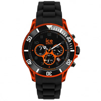 Buy Ice-Watch Chrono Electrik Black and Orange Watch CH.KOE.BB.S.12 online