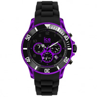 Buy Ice-Watch Chrono Electrik Black and Purple Watch CH.KPE.BB.S.12 online