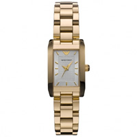 Buy Armani Watches AR0360 Ladies Gold Stainless Steel Watch online
