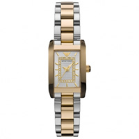 Buy Armani Watches AR3171 Ladies Silver and Gold Stainless Steel Watch online