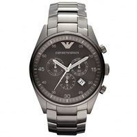 Buy Armani Watches AR5964 Mens Grey Chronograph Watch online