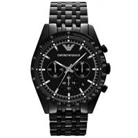 Buy Armani Watches AR5989 Mens Black Tazio Classic Watch online