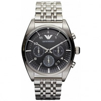 Buy Armani Watches AR0373 Mens Silver Classic Watch online