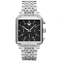 Buy Armani Watches AR1626 Gents Silver Stainless Steel Watch online