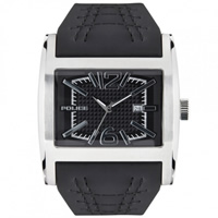 Buy Police Watches PL12170JS-02A Dynamo Mens Black Leather Watch online