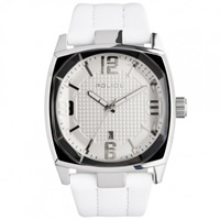 Buy Police Watches PL12963JS-01 Edge Mens White Leather Watch online