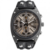 Buy Police Watches PL12699JSB-02 Enforce Mens Black Chronograph Watch online