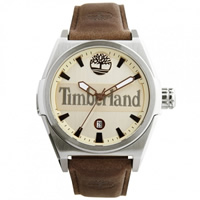 Buy Timberland Watches 13329JS-07A Back Bay mens brown leather watch online