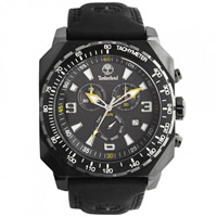 Buy Timberland Watches 13324JSB-02 Stratham Mens Black Genuine Leather strap Watch online