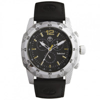 Buy Timberland Watches 13318JS-02A Front country Mens Black Genuine Leather strap Watch online