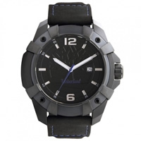 Buy Timberland Watches 13326JPBNS-02 Chocorua Mens Black Leather strap Watch online