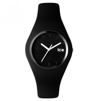 Buy Ice-Watch ICE.BK.U.S.12  Ice Unisex Black Silicone Strap Watch online