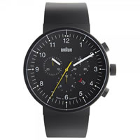 Buy Braun Watches Black Rubber Mens Watch BN0095BKBKBKG online