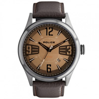 Buy Police Watches PL13453JSU-61 Police Mens Brown Lancer Watch online