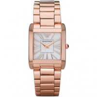 Buy Armani Watches Super slim Rose gold Ladies Watch AR2051 online