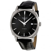 Buy Tissot Watches T059.507.16.051.00 Black Leather Gents T-Lord Watch online