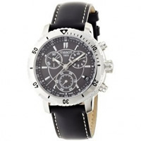 Buy Tissot Watches T067.417.16.051.00 Black Leather Gents PRS 200 Watch online