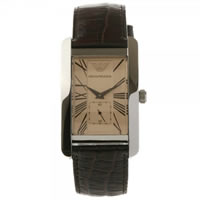 Buy Armani Watches AR0154 Brown Leather Mens Designer Watch online