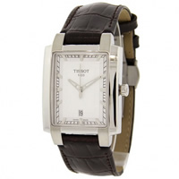 Buy Tissot Watches T061.510.16.031.00 Brown Leather Mens Tissot TXL Watch online